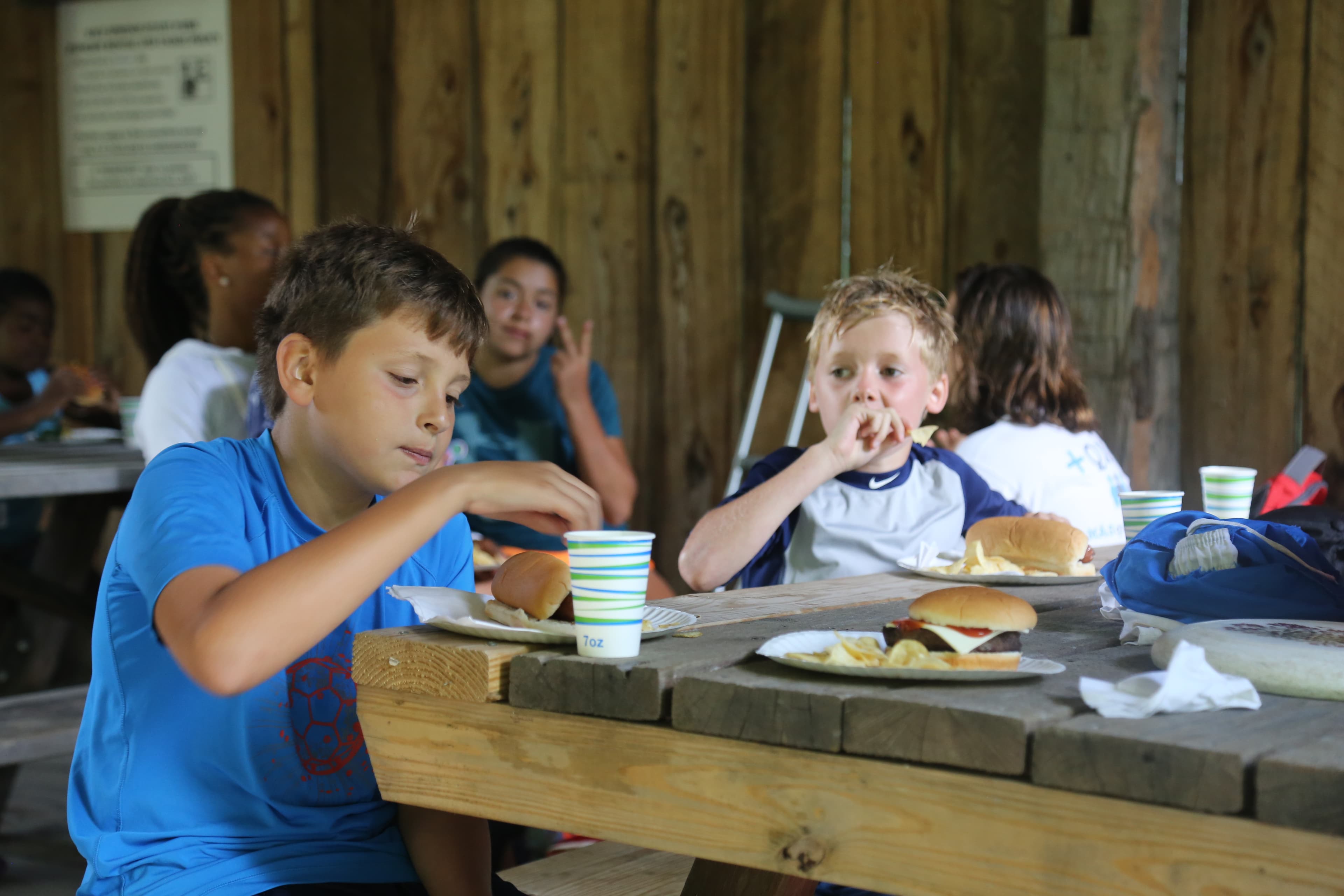 Camp Susquehannock dining