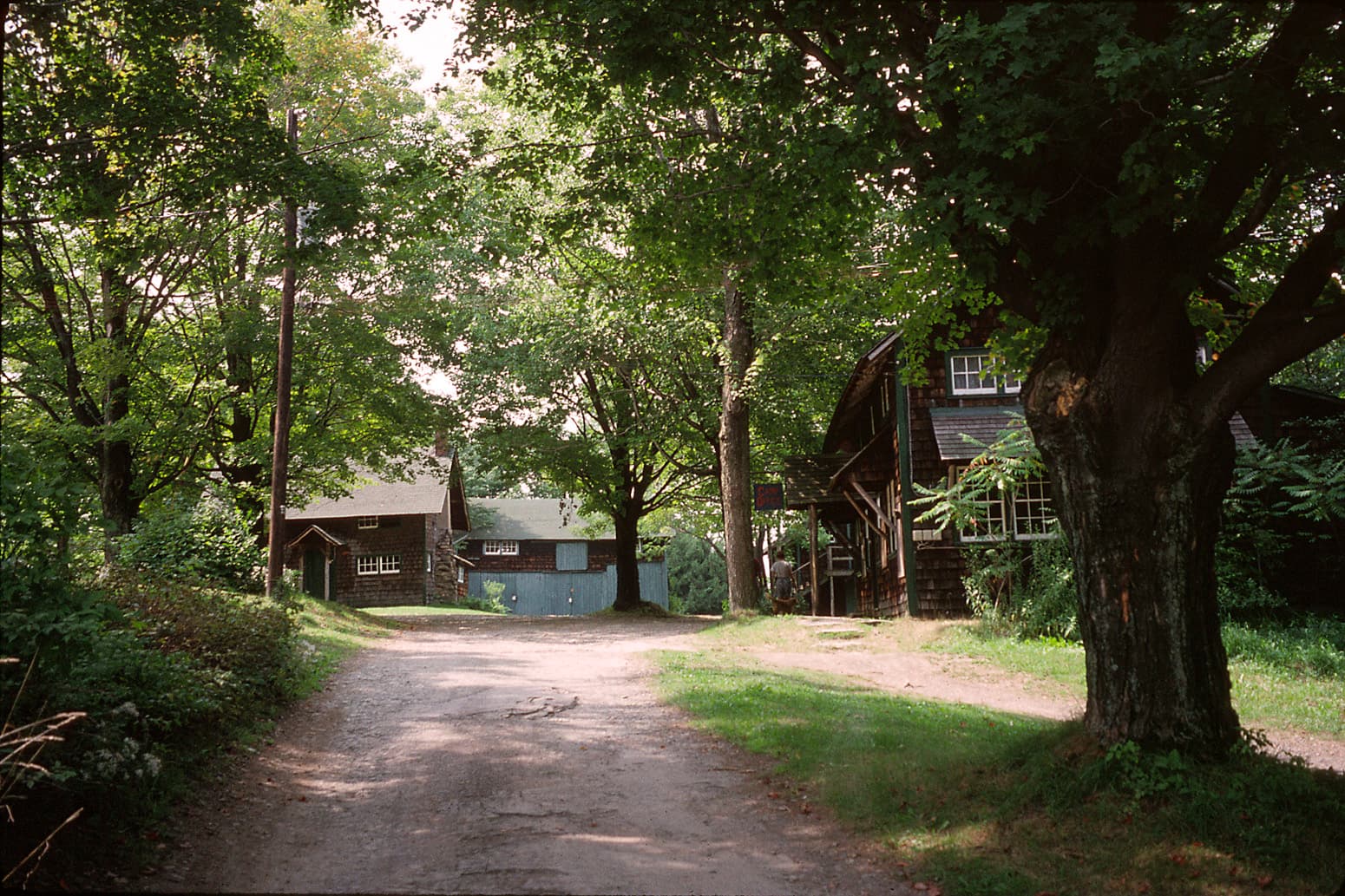 Historic camp tents at Susquehannock