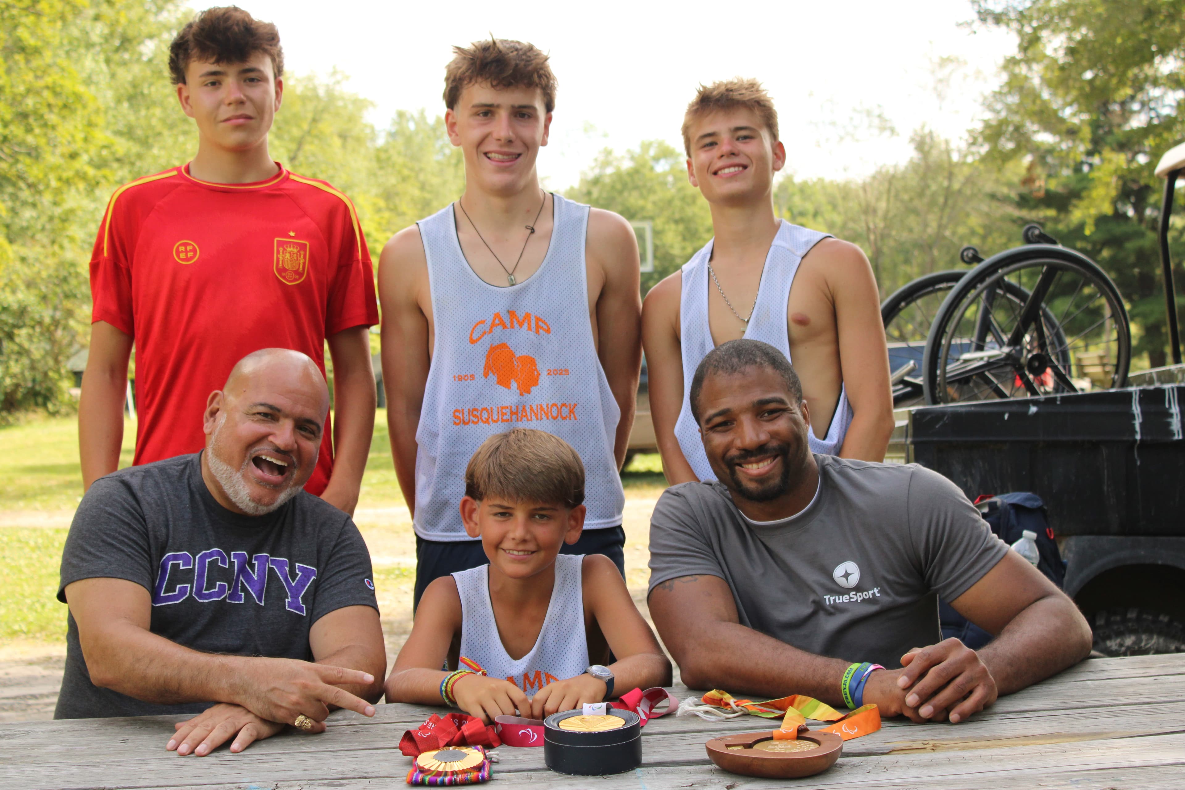 Team USA coaching program at Camp Susquehannock