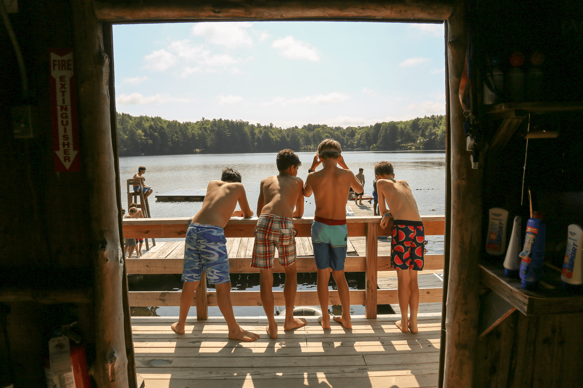 Waterfront at Camp Susquehannock