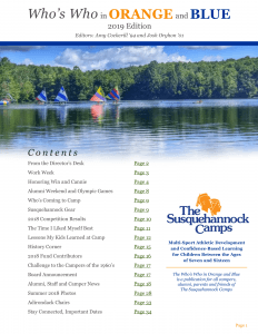 2019 Who's Who Newsletter Cover