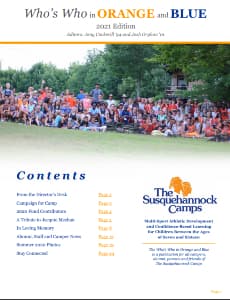 2021 Who's Who Newsletter Cover